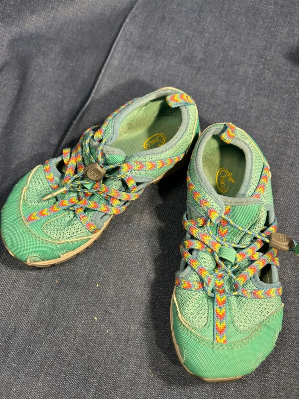 Chaco adjustable slip on shoes